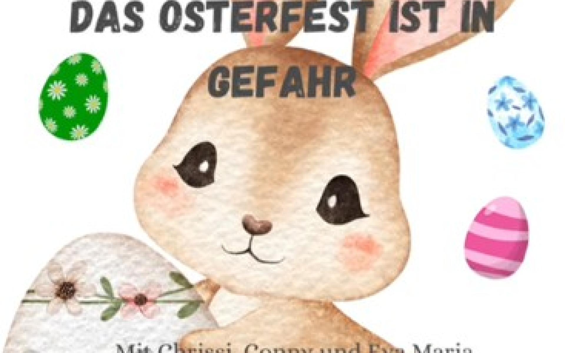Oh Schreck - das Osterfest ist in Gefahr! Irgendetwas läuft da gehörig schief - und nur der Kasperl kann das Chaos noch retten! Wird es das Osterfest trotzdem geben? Liebe Kinder, liebe Eltern kommt am 27.03.2026 um 16:30 vorbei und helft mit, das Rätsel zu lösen? 