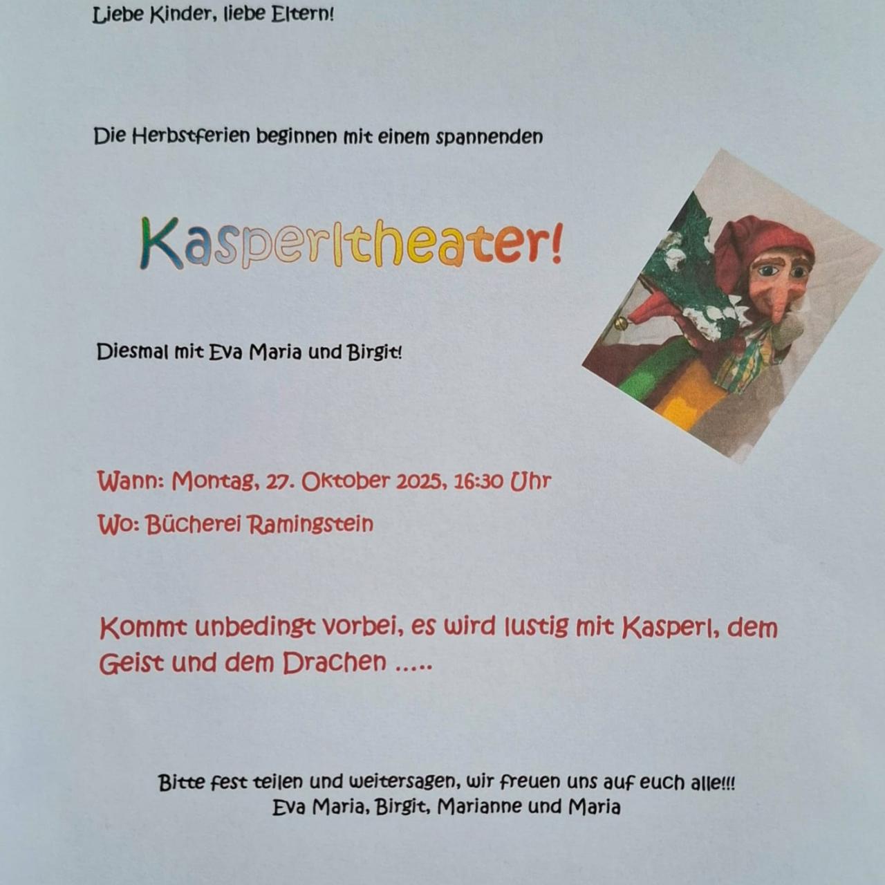 Kasperltheater 10/25
